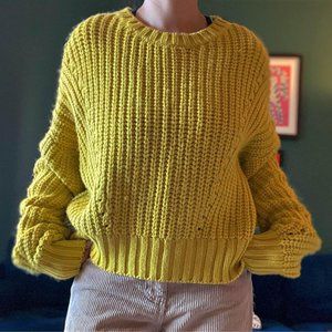 Vintage Harlow Chunky Knit Pullover